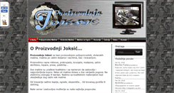 Desktop Screenshot of proizvodnjajoksic.com